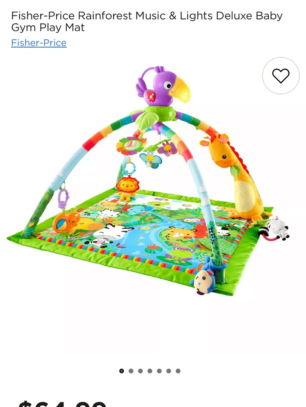 New in box - Fisher-Price Rainforest Play Gym